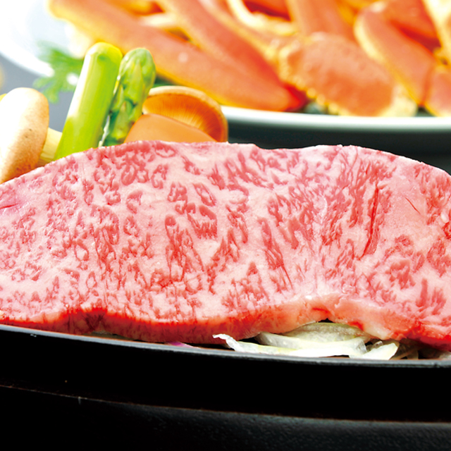 常陸牛鉄板焼（ロース）